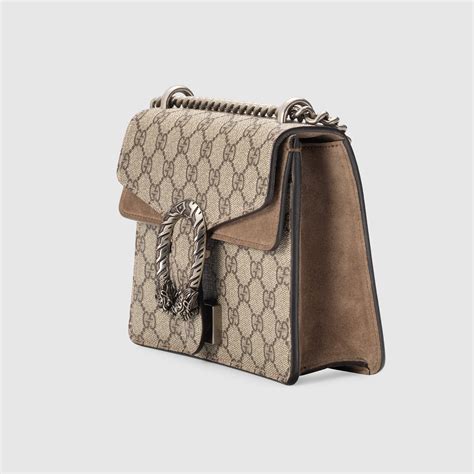 gucci bag silver hardware|Gucci gg supreme mini bag.